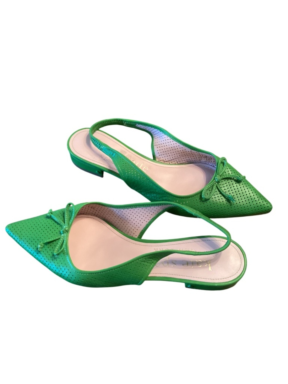 Kate Spade New York Veronica Slingback Green Flats